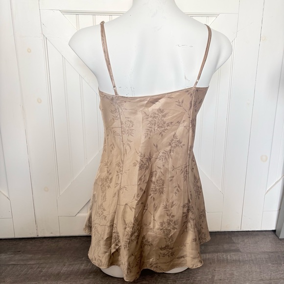 Victoria’s Secret Gold Satin Slip – Small | Boudoir Glam 90s Supermodel Lingerie - Picture 3 of 9